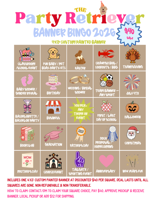 Banner Bingo 2026